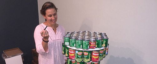 NH Food Bank 2016 Canstruction Competition