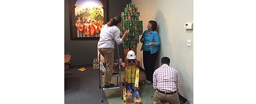 NH Food Bank 2016 Canstruction Competition