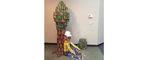 NH Food Bank 2016 Canstruction Competition