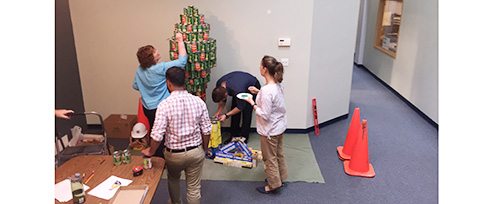 NH Food Bank 2016 Canstruction Competition