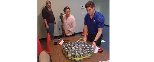 NH Food Bank 2016 Canstruction Competition