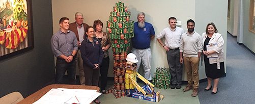 NH Food Bank 2016 Canstruction Competition