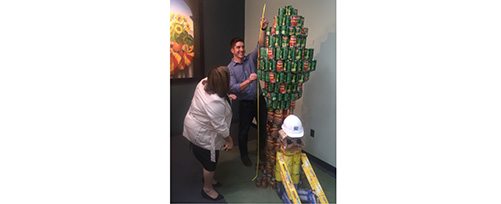 NH Food Bank 2016 Canstruction Competition