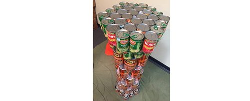 NH Food Bank 2016 Canstruction Competition