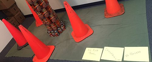 NH Food Bank 2016 Canstruction Competition