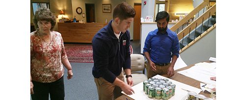 NH Food Bank 2016 Canstruction Competition