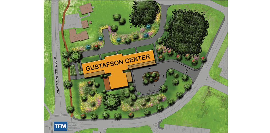 Southern New Hampshire University has a new Welcome Center across the street from what is now the main entrance. The Gustafson Center