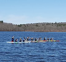 2 TFM Engineers Support UMass Lowell in NE Regional Concrete Canoe Competition