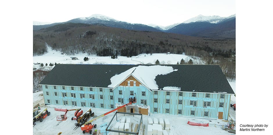 Glen House Hotel Under Construction January 2018