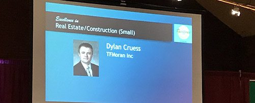 TFMoran's Dylan Cruess, NHBR Business Excellence Award Winner