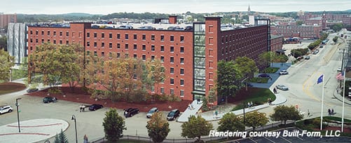 SNHU downtown Manchester Parking Garage