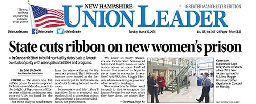 Ribbon Cutting for new State of NH Women's Prison