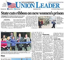 TFMoran Civil Engineering Project – New State of NH Women’s Prison – Ribbon-Cutting Event covered by NH Union Leader