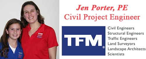 Jennifer Porter, PE - TFMoran Civil Project Engineer