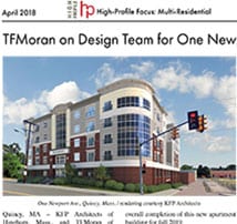 TFMoran’s Quincy, MA Structural Project Featured in High-Profile’s April Issue