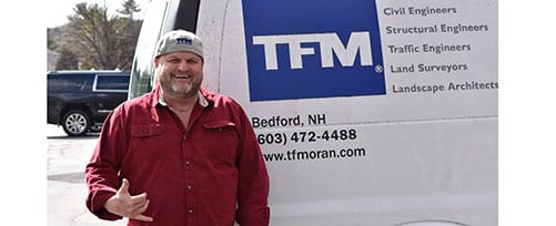 TFM Land Surveyor Steve Bibeau