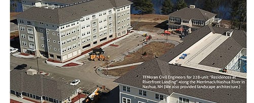 TFMoran on Cover of ASCE NH April 2018 Newsletter