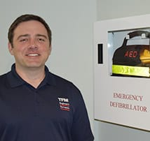TFMoran Installs Automated External Defibrillator (AED)