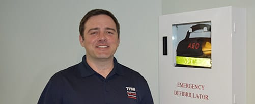 TFMoran Installs AED