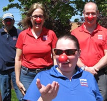 TFMoran gets “Noses On” in support of Red Nose Day – May 24th