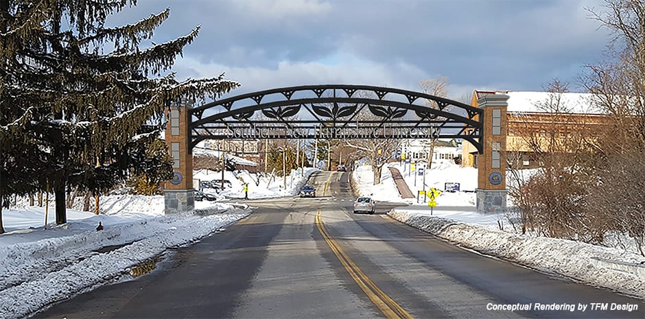 SNHU New Campus Entrance & Archway