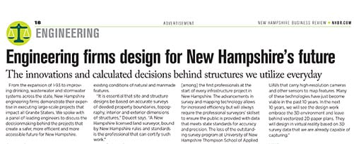 TFMoran featured in NHBR Engineering Article