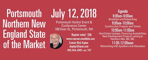 NEREJ 2018 Portsmouth Northern New England State of the Market 2018 Summit