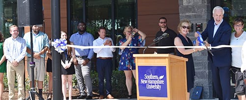 SNHU Ribbon Cutting for Kingston Hall