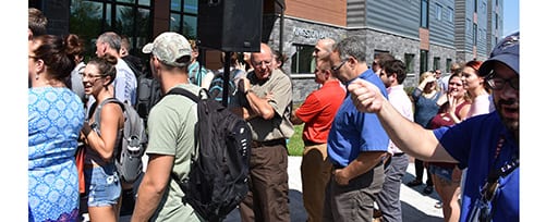 SNHU Ribbon Cutting for Kingston Hall