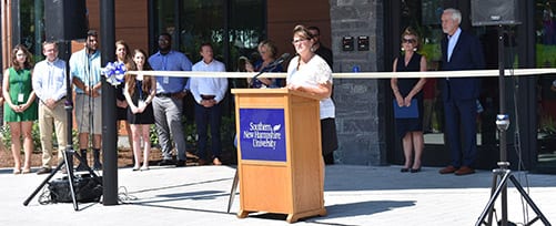 SNHU Ribbon Cutting for Kingston Hall