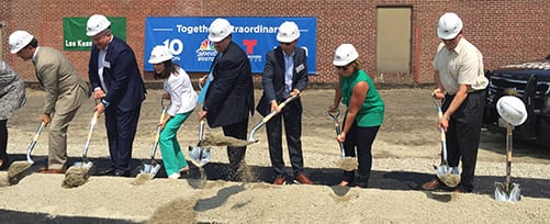 NBC Universal Groundbreaking in Needham, MA