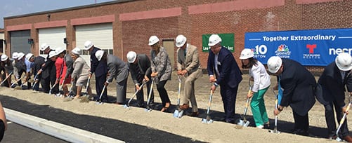 NBC Universal Groundbreaking in Needham, MA