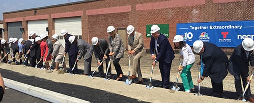 NBC Universal Groundbreaking in Needham, MA