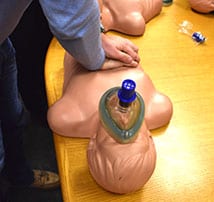 CPR Training at TFMoran