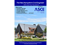 TFMoran’s Project on June/July cover of ASCE-NH Newsletter