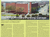 NH Business Review writes about TFMoran’s project: SNHU Millyard Parking Garage
