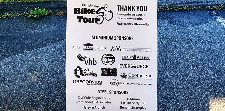 2019 Manchester Bike Tour Sponsors