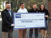 TFMoran donates $5,000 to support NeighborWorks® Southern New Hampshire West Side RENEW initiative