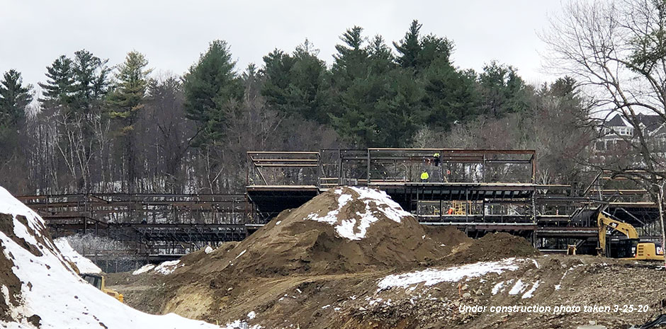 Bowman Place at Olde Bedford Under Construction March 2020