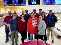 TFMoran Portsmouth team throws a “Holiday Bowl” party