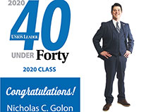 TFMoran’s Nick Golon in the New Hampshire Union Leader 2020 Class of “40 Under Forty”