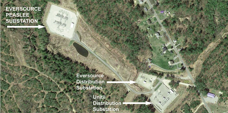 Eversource Peaslee Substation, Kingston, NH