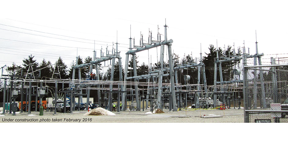 Eversource Peaslee Substation, Kingston, NH