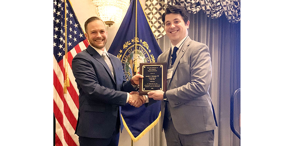 Jeremy Belanger, NH Young Engineer of the Year 2020