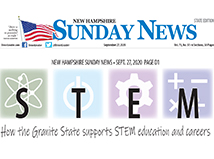 TFMoran participates in the STEM special section of New Hampshire Sunday News