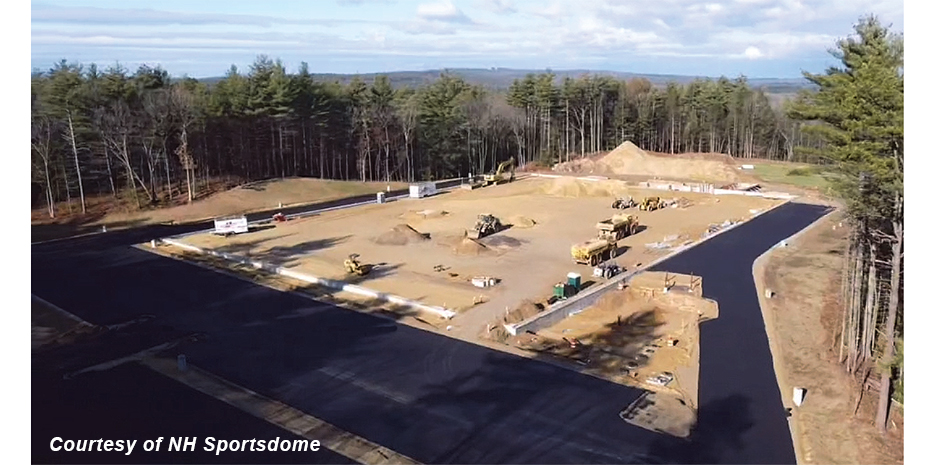 TFMoran engineers for NH Sportsdome in Hooksett