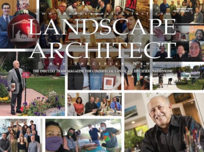 Anne Cruess Featured in December 2020 Landscape Architect Magazine