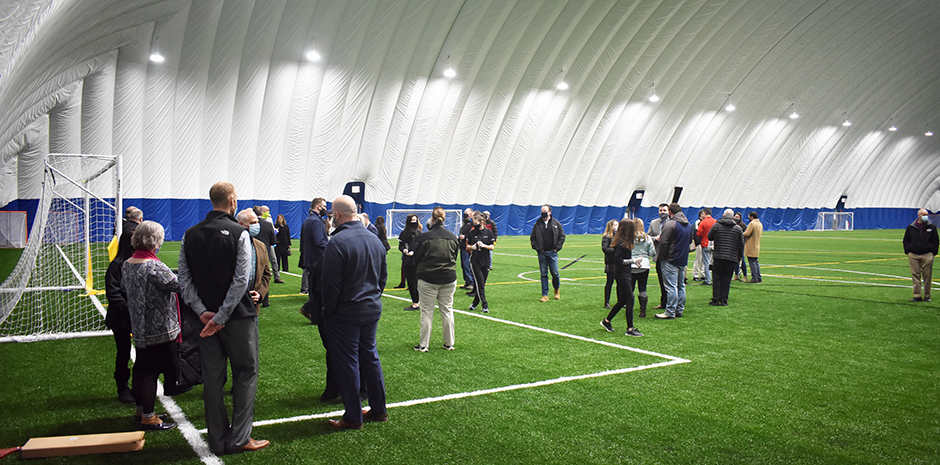 NH Sportsdome Hooksett Ribbon Cutting 3-1-21