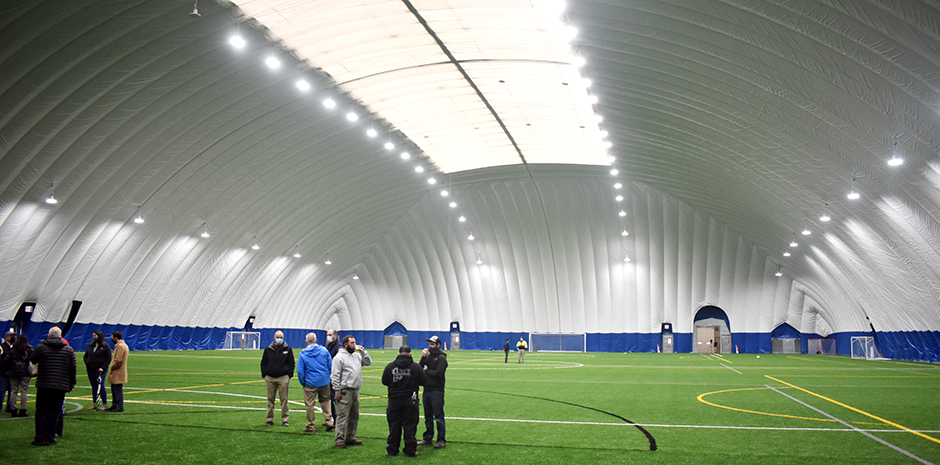 NH Sportsdome Hooksett Ribbon Cutting 3-1-21