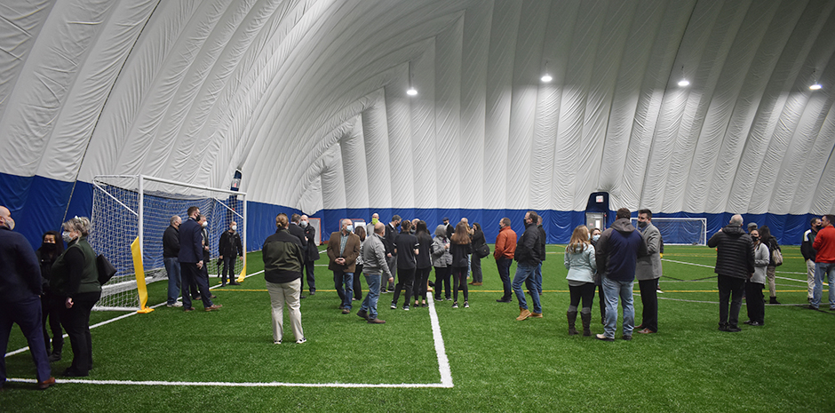 NH Sportsdome Hooksett Ribbon Cutting 3-1-21